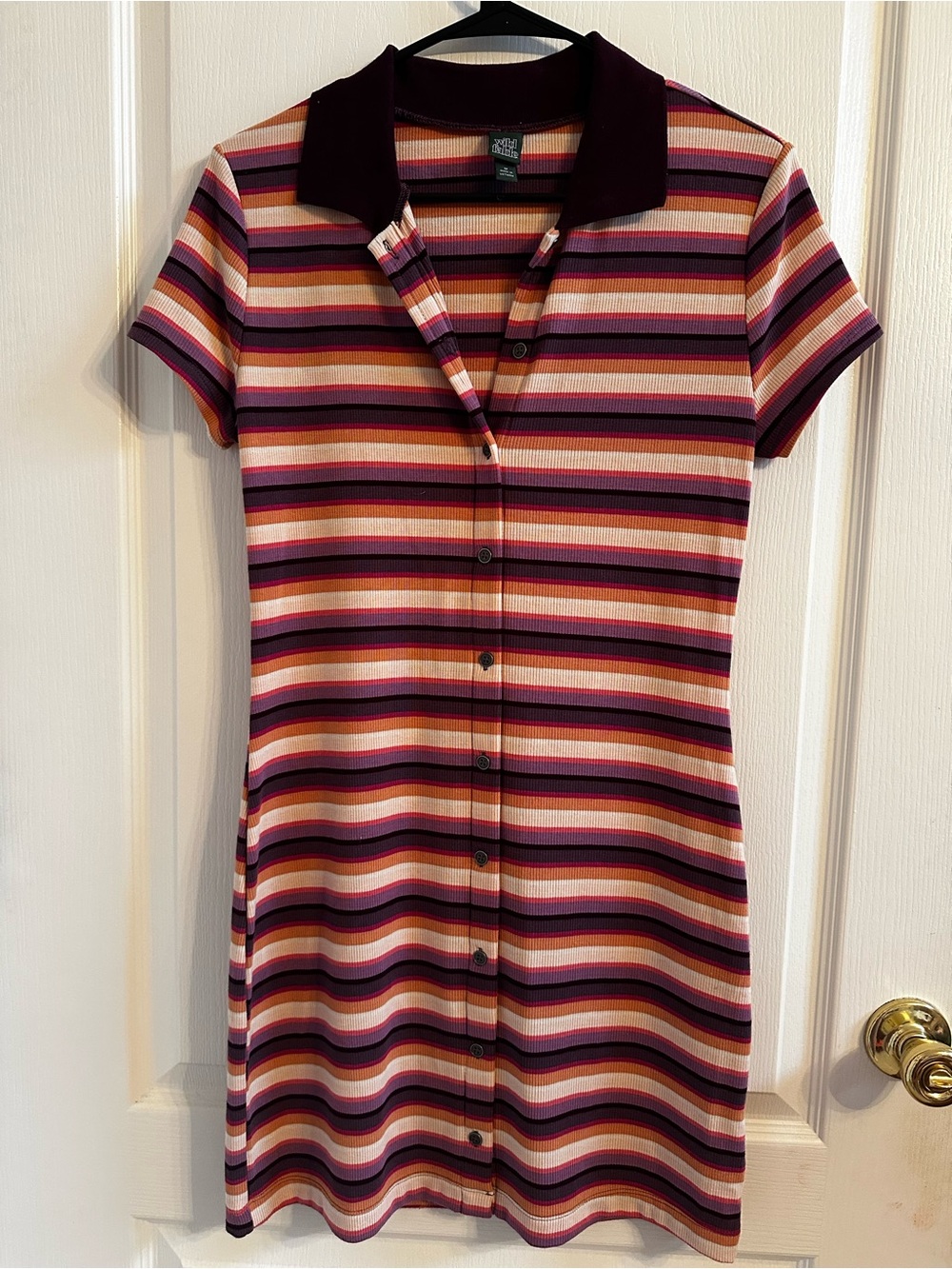 wild fable striped polo dress